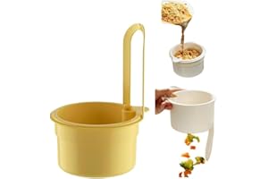 Mciluyaiio New Faucet Hanging Strainer, Plastic Kitchen Sink Drainer Fruit Strainer for Hanging on Faucet, Kitchen Utensils Rack, Fine Mesh