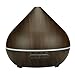 Produktbild Modaworld Holzmaserung Luftbefeuchter Humidifier Ultraschall Vernebler Essential Oil Diffusor Air Purifier Diffusor, Aroma Diffuser Duftlampe Aromatherapie Fuer Zuhause