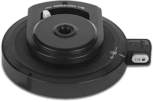 AUMUA Couvercle de Rechange pour Ninja CREAMi Deluxe Sorbetière machine à desserts glacés, Couvercle bol Extérieur pour Ninja Creamy NC501EU NC502EU Accessoire, Sans BPA et Lavable au Lave-Vaisselle