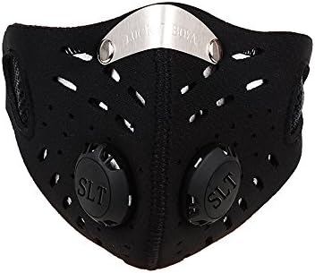 Linsone Black No Stick Nonwoven Fabric Filter Sheet Can Activated Carbon Can Be Changed of Best Feature &amp; Folded Washable Reusable Masks Outdoors