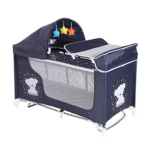 Preisvergleich Produktbild Lorelli 10080421832 Kinderbett, zusammenklappbar, Moonlight