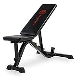 Marcy Eclipse UB7000 Adjustable Weight Bench - Incline, Decline, Flat, Upright | 200kg Weight Load