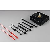 Quarz Uhrwerk mit 3 Kunststoff Zeigersätzen