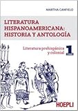 Image de Literatura hispanicoamericana: historia y antologia: 1