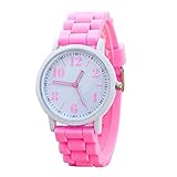 TianWlio Armbanduhren Damen Mode Silikon Motion Quarz Uhren