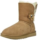 Suela de goma UGG - Botas Bailey Button Poppy - Chestnut, Tamaño:37 EU