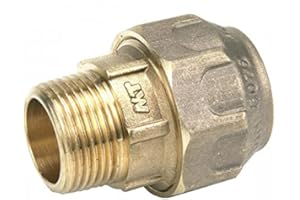 RIEGOPRO SU TIENDA DE RIEGO RIEGOPRO Enlace Rosca Macho Fabricado en Latón. Utilizado Como Accesorios para Tuberías de Riego de Polietileno. Disponible en 20mm, 25mm, 32mm, 40mm, 50mm y 63mm (32mm x 1")