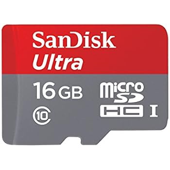 Sandisk Ultra microSDHC UHS-I 16GB Class 10 Memory Card