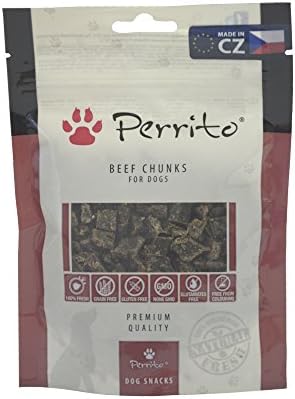 Perrito Hundelec Kerlies Beef Chunks (Pack of 10 x 100 g