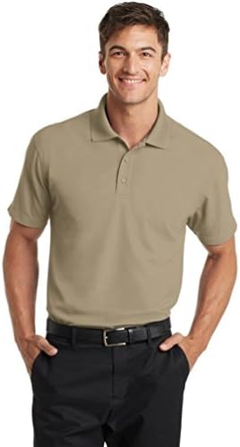 Port Authority Dry Zone Grid Polo>XS Tan K572 (US)