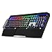Produktbild ZZRH Mechanische Tastatur-Handballenauflage mit 104 Tasten RGB-Hintergrundbeleuchtung USB-Tastatur mit Gaming-Tastatur und blauem Schalter programmierbar