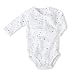 aden + anais Kimono Body Suit (0 to 3 Months, Long Sleeve, Night Sky Starburst)