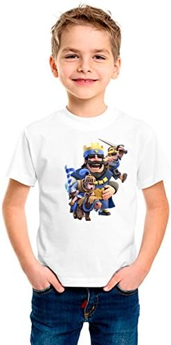 Boy's T-Shirt with Royal Design, Talla 12/13