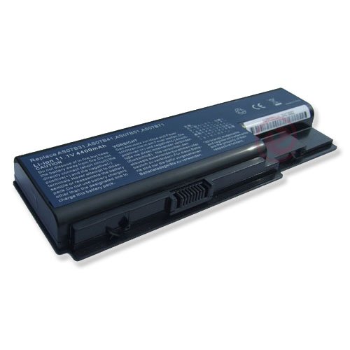 Vinitech Akku mit 11,1V 4400mAh für Acer AS07B61, AS07B71, AS07B72, AS07B31, AS07B32, AS07B41, AS07B42, AS07B51, 5710G, 5930, 5920G, 6530, 6920, 6930, 6935, 7720, 7730Z, 7730, 8530, 8730, 8920, 8930