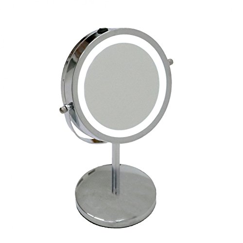 Preisvergleich Produktbild oypla 5 x Lupe beleuchtet LED Make-up Kosmetik Spiegel