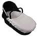 Clair de Lune Marshmallow Cozy Carry Cot Covers (Cream)