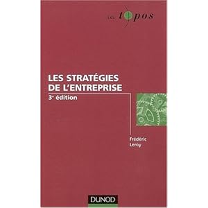 Les stratégies de l'entreprise