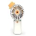 Produktbild Handheld handheld USB charging small fan with spray humidification third gear fan student dormitory fan, yellow