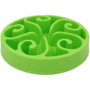 Vicstar Reisenäpfe Hundenapf Katzennapf Anti Schling Langsame Fütterung Interaktive Napf Umweltfreundlicher Langlebiger Ungiftiger Schüssel für Hunde