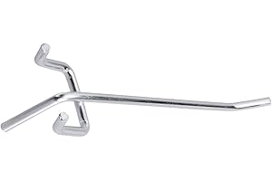 Online Best Service 100 Pack PEG Board Pegboard Shelving Hooks 2" Length, Fit 1/4" or 1/8" Pegboard for Tools, Crafts Peg Boards and More, Wholesale Lot PEG Hooks