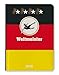 Minitimer 2015 Weltmeister - Taschenkalender A6 - Weekly - 192 Seiten - WM - Deutschland - Fussball - Fanartikel by