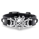 Armband mit Totenkopf / Schädel für Partys, Festivals oder einfach nur so