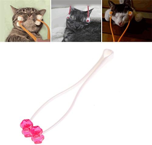 Logres Cat Face Massager, Roller Face Massager for Kitty Pet Toy (Large)