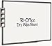 Price comparison product image BiOffice Whiteboard 1200x900mm Aluminium Finish