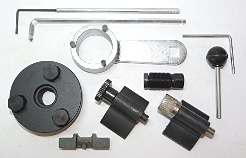 Satz A-8209 Motor Einstell Werkzeug Satz für VAG 1.6 und 2.0 TDI Diesel Common Rail Motoren Einstellwerkzeug Arretierwerkzeug Zahriemenwechsel Motorreparatur Nockenwellen Arretierung Fixierung Fixierwerkzeug Zahnriemen-Werkzeug - 3