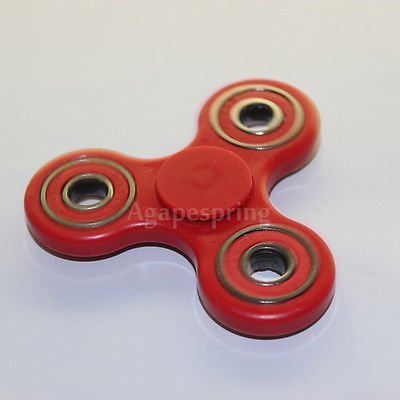 Fidget Hand Spinner - Stress Reducer, Stress Relief, Autism - RED Fidget Hand Spinner - Stress Reducer, Stress Relief, Autism - RED