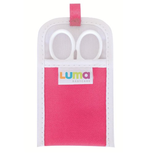 Luma Babycare L21904 - Tijeras para uñas de bebé, color rosa