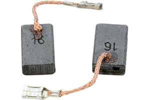 Balais de Charbon Asein 1129 pour Outils Électriques Bosch & Hilti - 5x10x16mm - 0,20x0,39x0,63'' - Avec Arrêt Automatique - Remplace les pièces d'origine 1.607.000.482, 1.607.014.172 & 1.607.014.176
