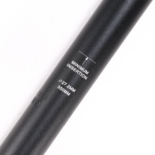 Alu Fahrrad Sattelstuetze 27,2 31,6MM Alu Sattelstuetze Sattelstange schwarz - 4