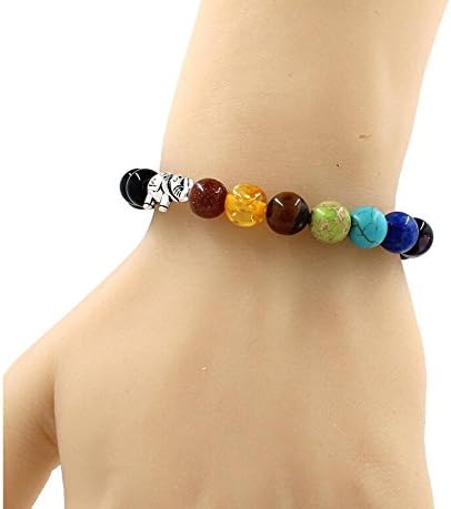 Heelinna Unique Yoga Balancing Reiki Onyx Lucky Charm Healing Elephant Bracelet