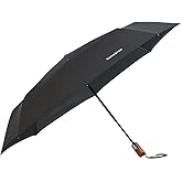 Samsonite Wood Classic S - 3 Section Auto Open Close Short Turmella, 27 cm, Black
