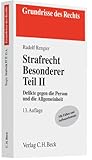 Image de Strafrecht Besonderer Teil II: Delikte gegen die Person und die Allgemeinheit