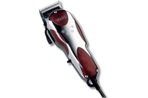 Wahl Magic Clip 5 Stars Series, Type STX - Rasoio elettrico profesionale per capelli, red