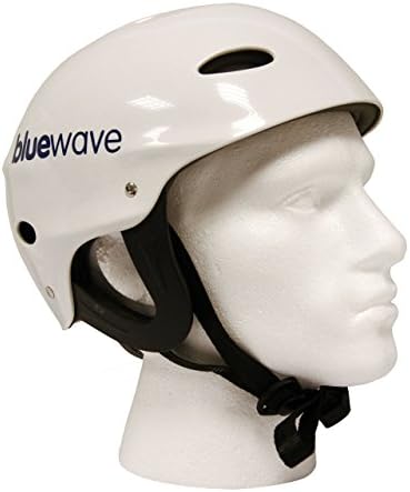White Watersport Helmet, Kayak, Canoe, SUP (Large: 55-61)
