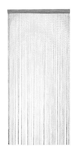 TRIXES weiß/silber Fadengardine, Fadenvorhang - 4