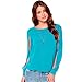 MLG136 2015 The New Autumn Loose Leisure Fashion Chiffon Blouse (S, LIGHT BLUE)