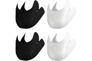 crazy bean 4 Paires Anti Plis Chaussure Bouclier de Chaussure de Sport Chaussures Protecteur Orteil Crease Protectors Chaussures de Baskets Sneakers Protection pour Homme et Femme(35-39)(40-46)
