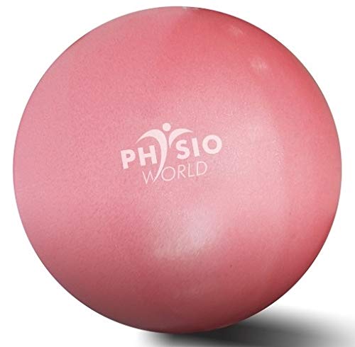 PhysioWorld - Pelota de pilates 8 " - Azul/Gris/Rosa, Pink - Box of 10