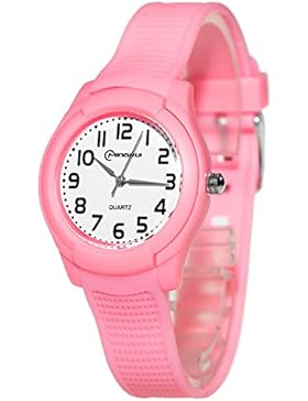 Analoge Lernuhr MINGRUI Kinder gut lesbar nickelfrei, D83G6V2/2