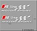 Produktbild PEGATINAS AUDI S LINE MOTOR SPORT R178 VINILO ADESIVI DECAL AUFKLEBER STICKERS CAR VOITURE SPORT RACING BLANCO/WHITE