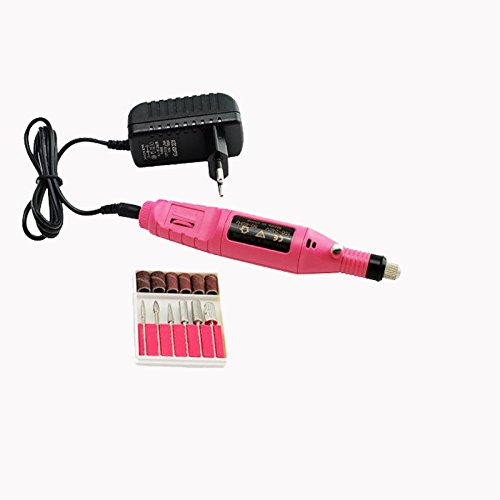 Preisvergleich Produktbild Denshine Elektrische Nagelfeile, 6 Einsätze