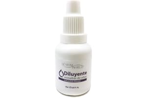 MW SESIOM WORLD Diluyente para esmaltes de uñas envase con gotero blanco 25ml + REGALO 5ml sesioMWorld®