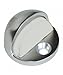 Produktbild BMB 8611.072 Türstopper aus Messing mit Edelstahl-Finish zur Bodenbefestigung