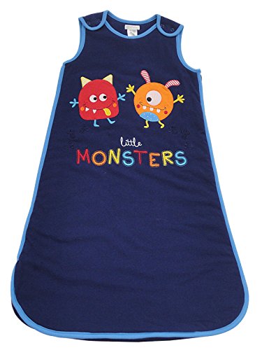 Pitter Patter Baby Sleeping Bag - 2.5 TOG Bedding Monsters 18-24 Months