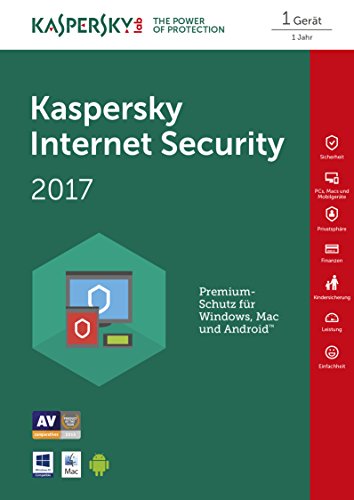 Kaspersky Lab Internet Security 2017 1usuario s 1a o s - Seguridad y antivirus Kaspersky Lab Internet Security 2017 1usuario s 1a o s - Seguridad y antivirus