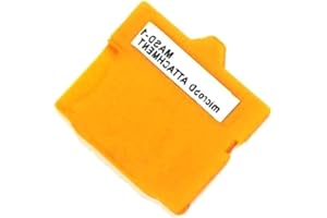 DRIIBUBUR Giallo 25 x 22 x 2 mm (L x W xh) 1pcs Accessorio Micro-SD fotocamera masd-1 per scheda xD Inserire adattatore di inserimento forolympus masd-1 Micro-SD a xd Adattatore per Scheda Immagine